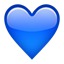 Blue Heart Emoji 1f499