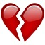 Broken Heart Emoji 1f494