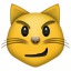 Cat Face With Wry Smile Emoji 1f63c