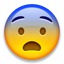 Fearful Face Emoji 1f628