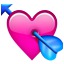 Heart With Arrow Emoji 1f498
