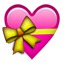 Heart With Ribbon Emoji 1f49d