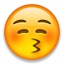 Kissing Face With Closed Eyes Emoji 1f61a