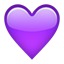 Purple Heart Emoji 1f49c