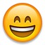 Smiling Face With Open Mouth And Smiling Eyes Emoji 1f604