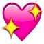 Sparkling Heart Emoji 1f496