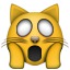 Weary Cat Face Emoji 1f640