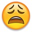 Weary Face Emoji 1f629
