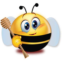 bee costume stickers