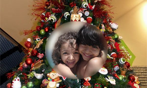 Christmas_tree photo effect