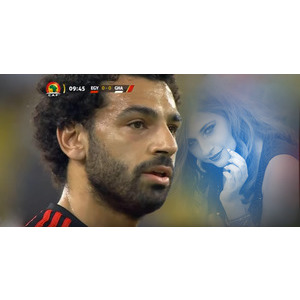 Mohamed Salah Egypt photo effect