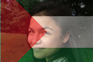 Palestine Flag Overlay photo effect