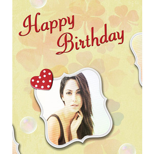 Your Picture On A Birthday Card photo effect