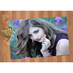 Your Picture On The Gold Card photo effect