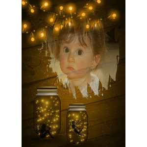 Your Picture On The Jar Fairy photo effect