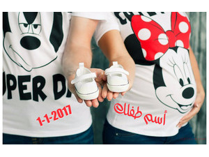 Your name and your lover on Mickey and Minnie T-shirts 000