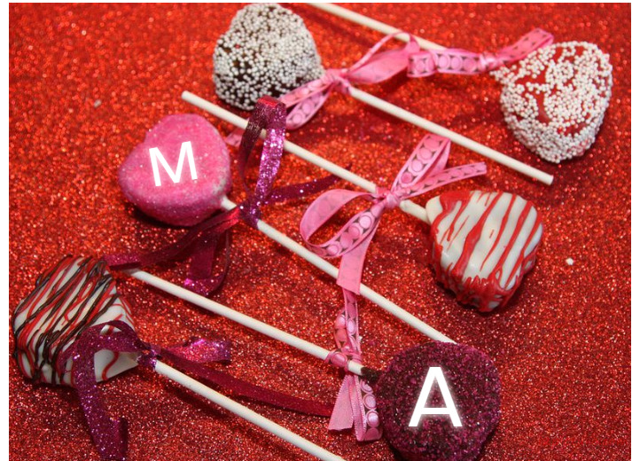 Your Lover's Name On Colored Lollipops Postcard