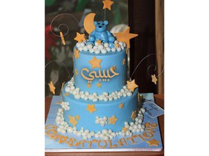 Congratulations on Blue Cake