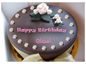 Birthday Cake with Flowers Chocolate 3