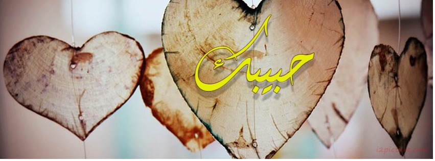 Your Lover's Name On The Heart Of Colored Paper Facebook Cover