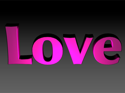 اكتب اسمك في ٣ ابعاد