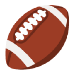 American Football u1f3c8 Icon 256 x 256