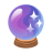 Crystal Ball u1f52e Icon 48 x 48