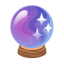 Crystal Ball u1f52e Icon 64 x 64