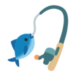 Fishing Pole u1f3a3 Icon 256 x 256