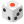 Game Die u1f3b2 Icon 24 x 24
