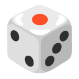 Game Die u1f3b2 Icon 256 x 256