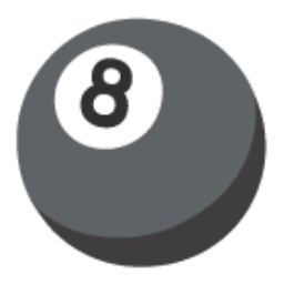 Pool 8 Ball u1f3b1 Icon 256 x 256