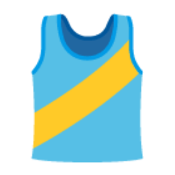 Running Shirt u1f3bd Icon 256 x 256