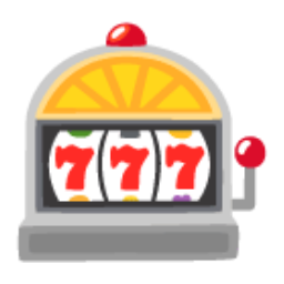Slot Machine u1f3b0 Icon 256 x 256