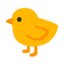 Baby Chick u1f424 Icon 64 x 64