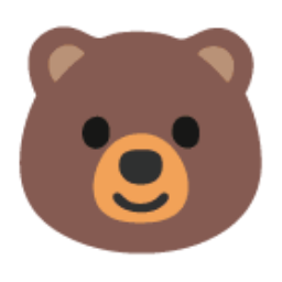 Bear u1f43b Icon 256 x 256