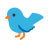 Bird u1f426 Icon 48 x 48