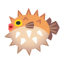 Blowfish u1f421 Icon 128 x 128