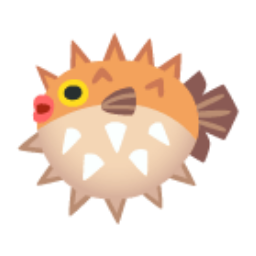 Blowfish u1f421 Icon 256 x 256