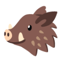 Boar u1f417 Icon 128 x 128