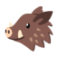 Boar u1f417 Icon 64 x 64