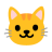 Cat Face u1f431 Icon 48 x 48