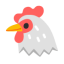 Chicken u1f414 Icon 64 x 64