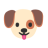 Dog Face u1f436 Icon 48 x 48