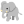 Elephant u1f418 Icon 24 x 24