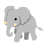 Elephant u1f418 Icon 48 x 48