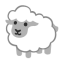 Ewe u1f411 Icon 64 x 64