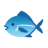 Fish u1f41f Icon 48 x 48