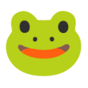Frog u1f438 Icon 128 x 128