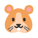 Hamster u1f439 Icon 128 x 128